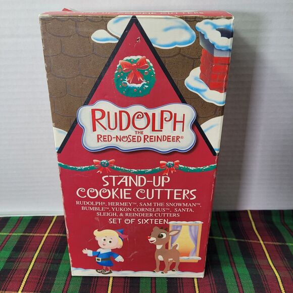 Rudolph the Red Nosed Reindeer Stand-Up Cookie Cutters 16pc 2007 - Picture 14 of 14